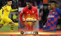 3 ดาวรุ่ง นักเตะอายุน้อยที่มีมูลค่าสูงที่สุดในโลก ปี2020